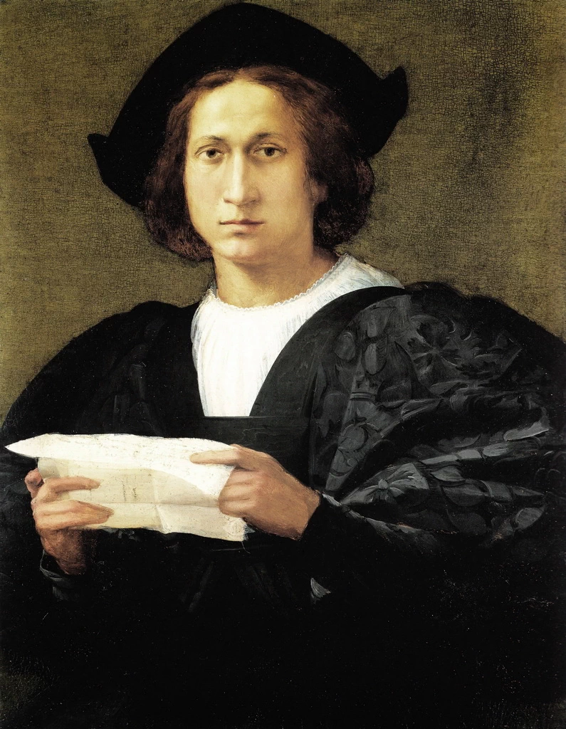 Ritratto di giovane con lettera - National Gallery, Londra